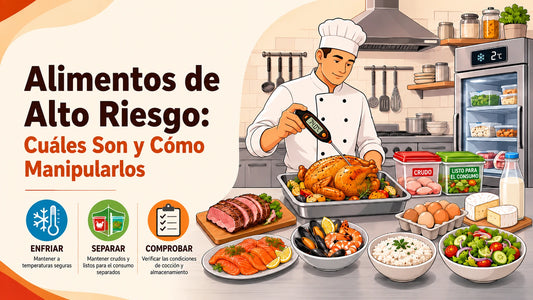 Alimentos de Alto Riesgo: Lista y Manipulación Segura