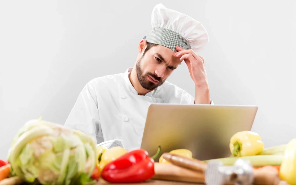 Do You Still Need a Food Handler Card in Spain 2026 Guide – chef completing online food safety training and reviewing food handler certification requirements.