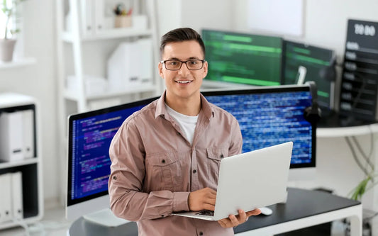 Tech expert developing an artificial intelligence and emerging technology strategy for business growth.