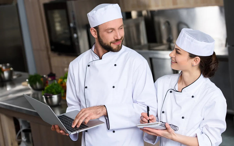 Online Food Hygiene Course in Spain showing chefs learning food safety, hygiene compliance, HACCP principles, and certification requirements.