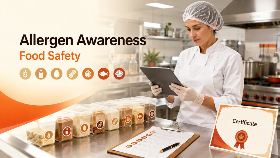 Allergen awareness training for food handlers in Spain