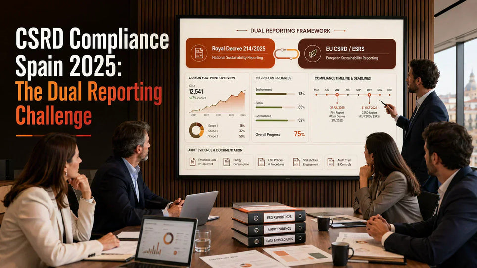 CSRD Compliance Spain 2025 – Royal Decree 214/2025 & Double Materiality Guide