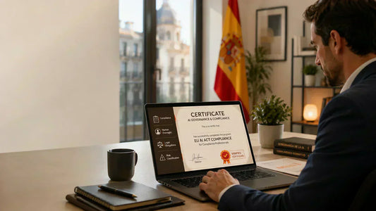 EU AI Act compliance certification for professionals in Spain in 2026 