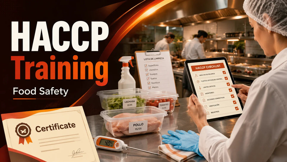 HACCP training for food handlers in Spain