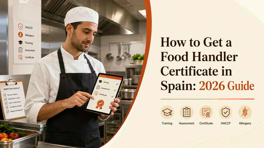 Legal framework for food handler certificate in Spain and EU hygiene rules