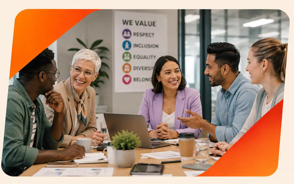 Equality, Diversity and Workplace Conduct course collection image showing professionals discussing inclusion, respect, and workplace culture.