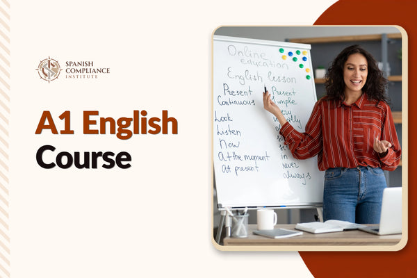 A1 English Course covering basic English grammar, everyday vocabulary, speaking, listening, reading, writing and essential communication skills.