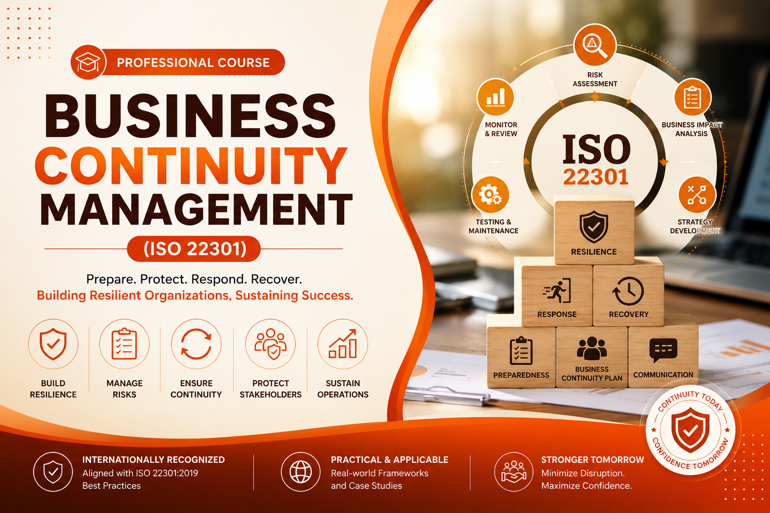 Gestión de la continuidad del negocio (ISO 22301)