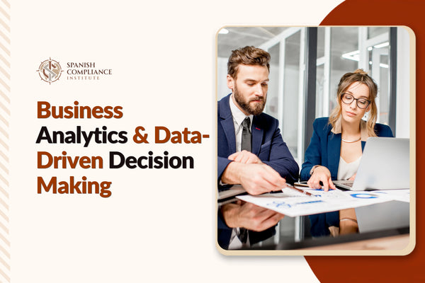 Business analytics and data-driven decision making course covering data analysis, business intelligence, KPIs, dashboards and strategic insights.