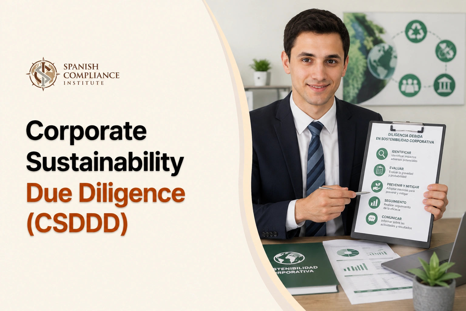 Corporate Sustainability Due Diligence (CSDDD) compliance training covering ESG, human rights, supply chain risk, and EU law.
