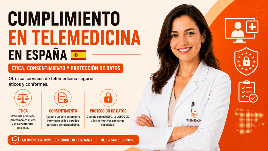 Telemedicina en España: Ética, Consentimiento y Protección de Datos