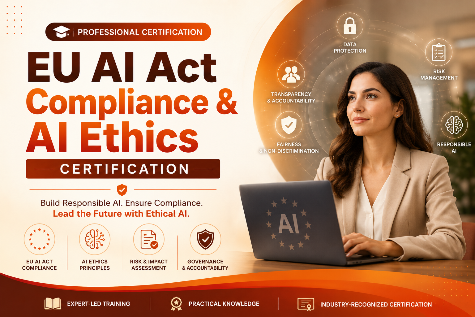 Cumplimiento de la Ley de IA de la UE y Certificación de Ética de la IA