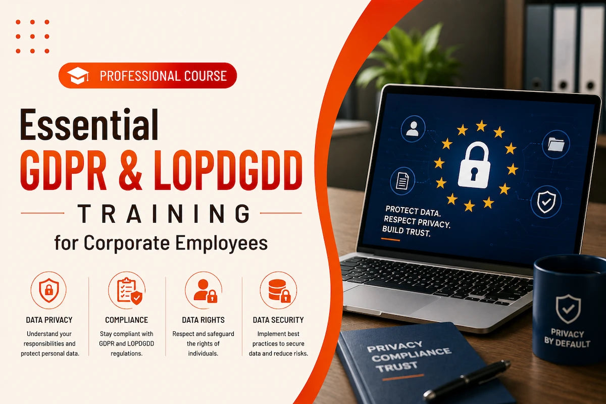 Essential GDPR & LOPDGDD Training for Corporate Employees