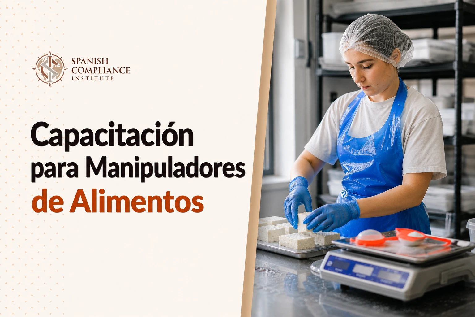 Curso de Formación para Manipuladores de Alimentos que abarca la manipulación segura de los alimentos, la higiene personal, la prevención de la contaminación, las prácticas de seguridad alimentaria y el cumplimiento de la normativa.
