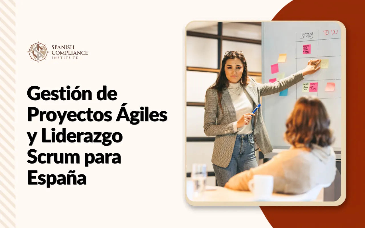 Formación en Gestión Ágil de Proyectos y Liderazgo Scrum para España, con planificación de sprints en equipo.