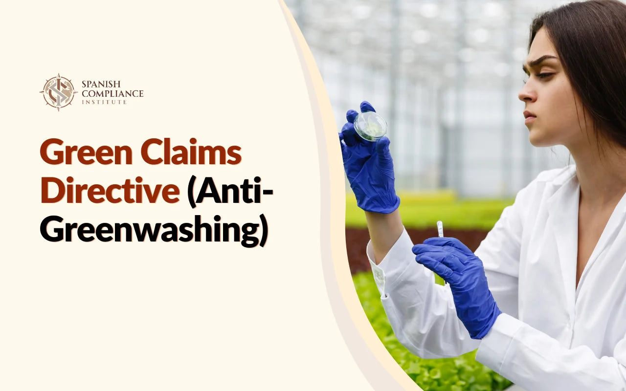 Green Claims Directive anti-greenwashing course featuring environmental claims assessment