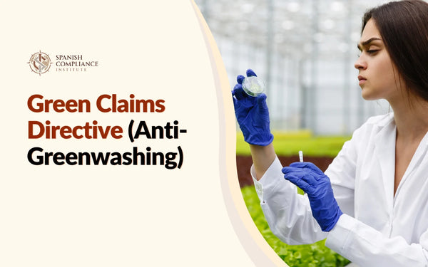 Green Claims Directive anti-greenwashing course featuring environmental claims assessment