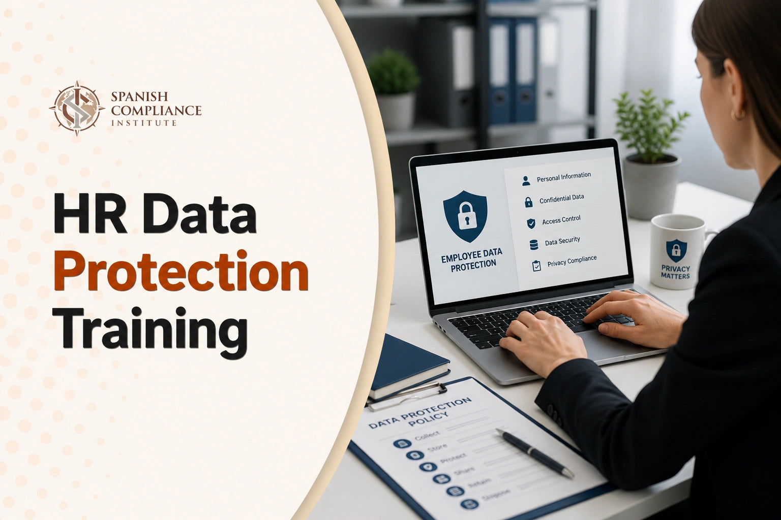 HR Data Protection Training course covering employee privacy, GDPR compliance, secure HR data management, and AI governance.