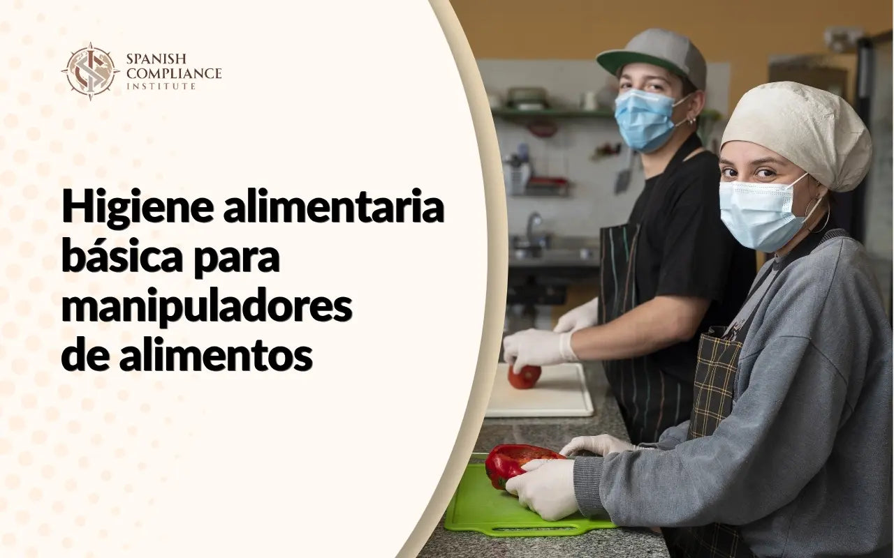 Manipuladores de alimentos aplicando normas básicas de higiene y seguridad alimentaria en una cocina comercial, con énfasis en la limpieza, la prevención de la contaminación y la correcta preparación de alimentos.