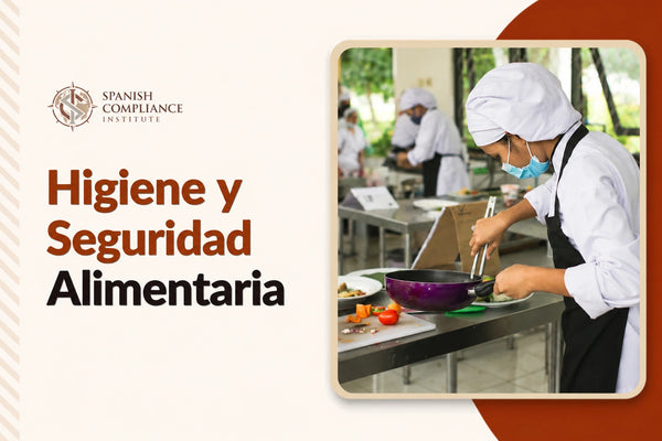 Curso de Higiene y Seguridad Alimentaria que abarca las prácticas de seguridad alimentaria, las normas de higiene, la prevención de la contaminación, los principios del APPCC (HACCP) y el cumplimiento de la normativa.