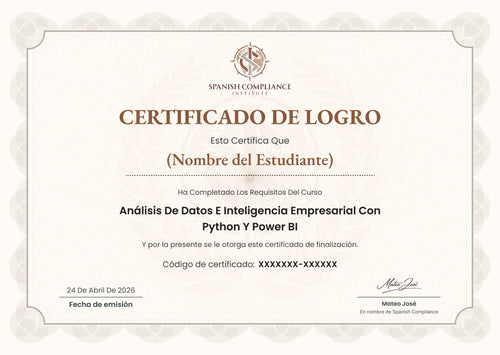 Certificación