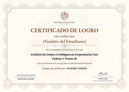 Certification
