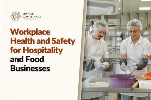 Workplace Health and Safety for Hospitality and Food Businesses course covering workplace hazards, food safety, risk assessment, accident prevention and legal compliance.