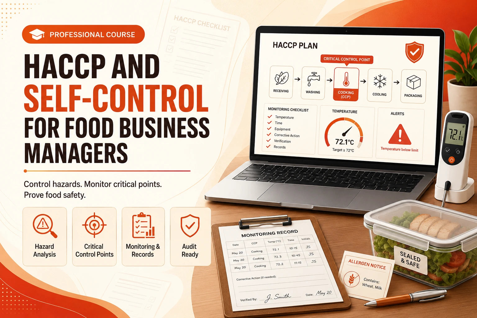 HACCP and Self-Control for Food Business Managers