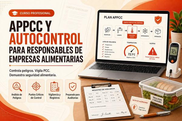 APPCC y Autocontrol para Responsables de Empresas Alimentarias